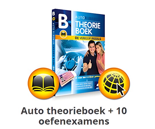 Het theorieboek dat je bij de rijschool kunt aanschaffen